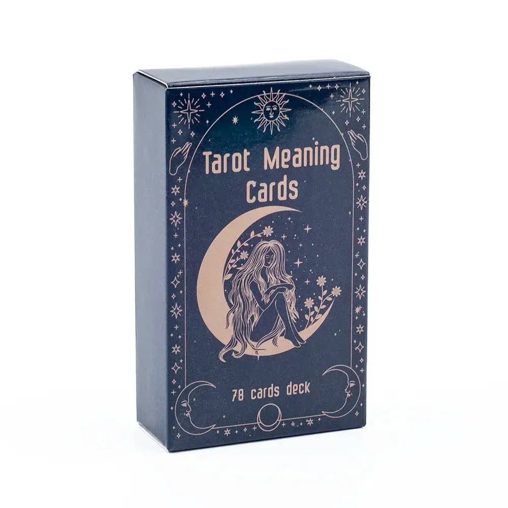 🔮 Learning Tarot Deck for Beginners – 81-Card Visions Divination Edition in English TK29K