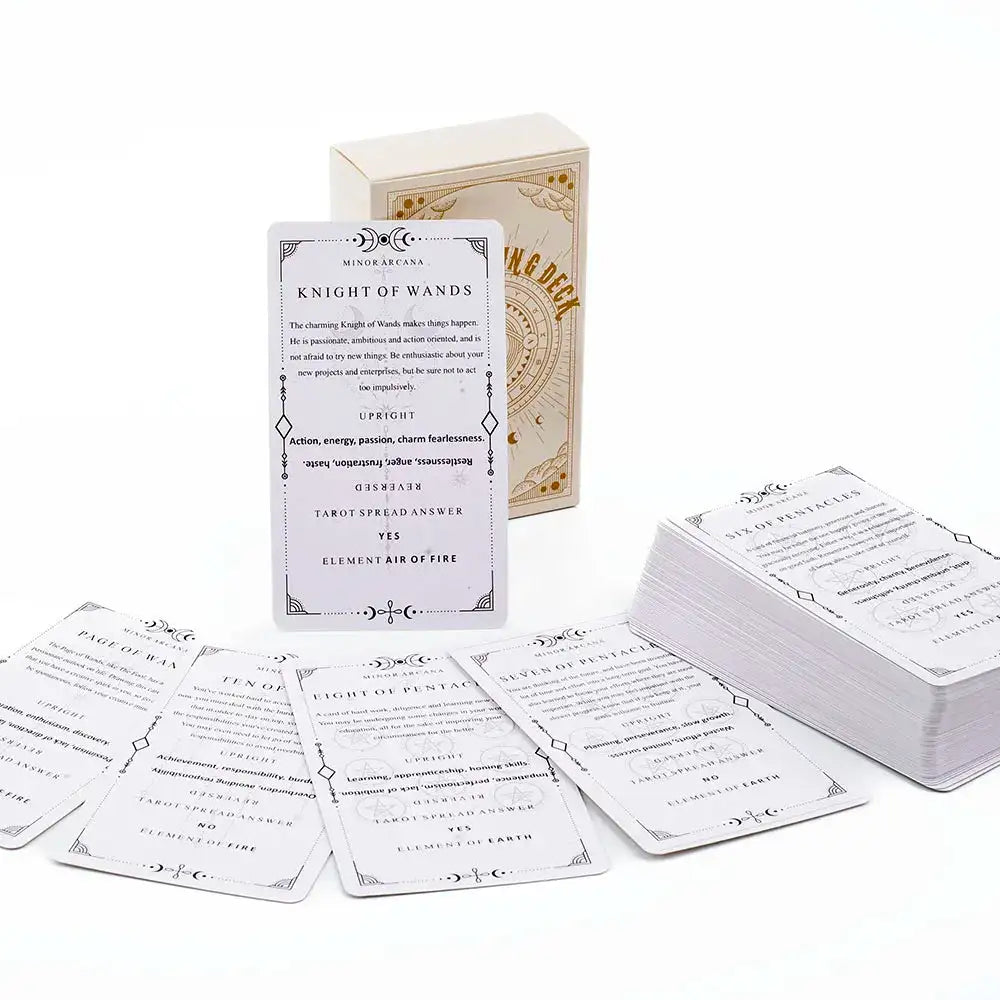 🔮 Learning Tarot Deck for Beginners – 81-Card Visions Divination Edition in English