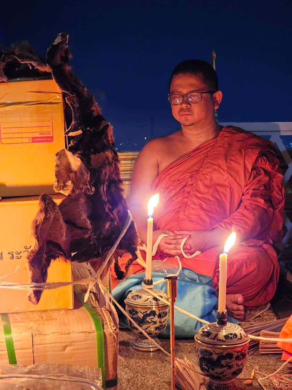 Legendary Thai Amulet Seua Hua Kad for Ultimate Thai Amulet Protection