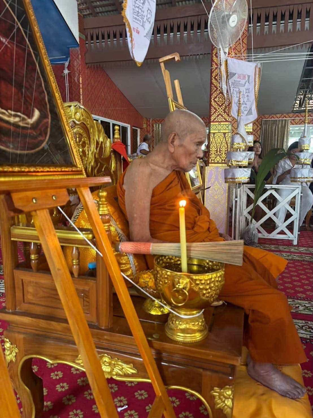 🌟 Legendary Waist Takrut Hanuman Chana Suek﻿ – Dual Empowerment by Luang Pu Im and Luang Pu Sila 🌟