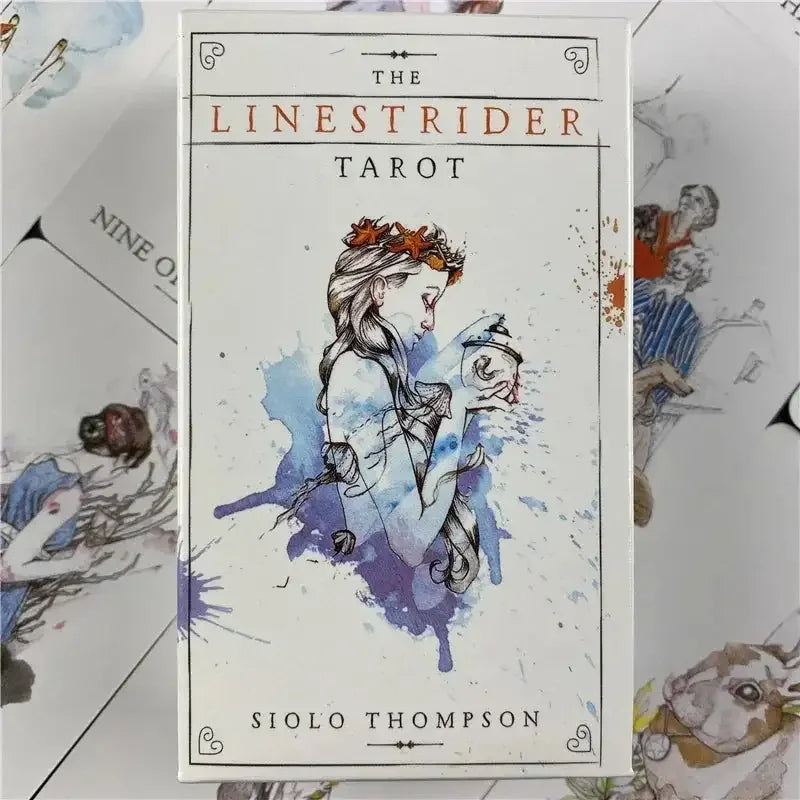 Linestrider Tarot – 78-Card English Oracle Deck for Divination, Family Party, and Board Games