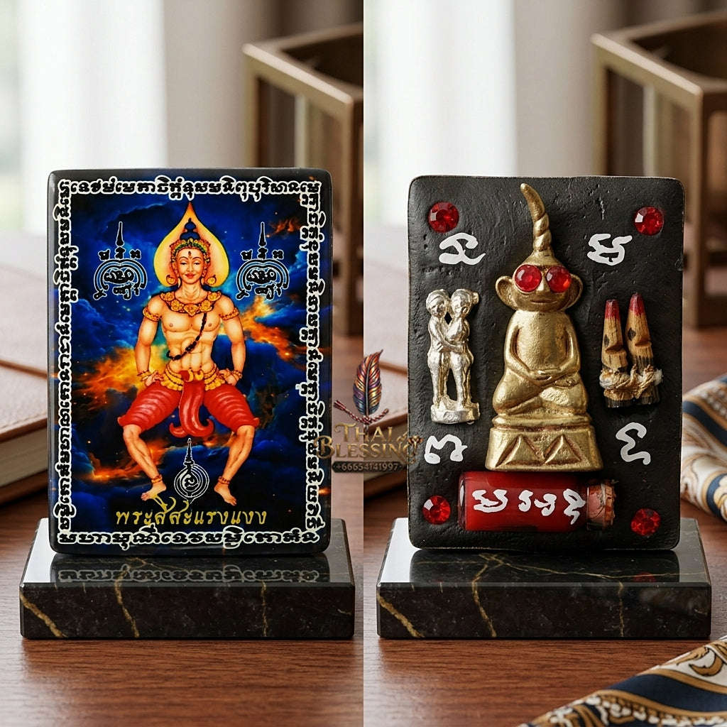 ✨ Lockket Phra Sila Laeng Aeng (Master-Grade Khmer Occult Locket & Hun Payont Edition, 2569 / 2026) - Luang Ta Ruam / Wat Khok Samran Thai Blessing Co By RURUECHA