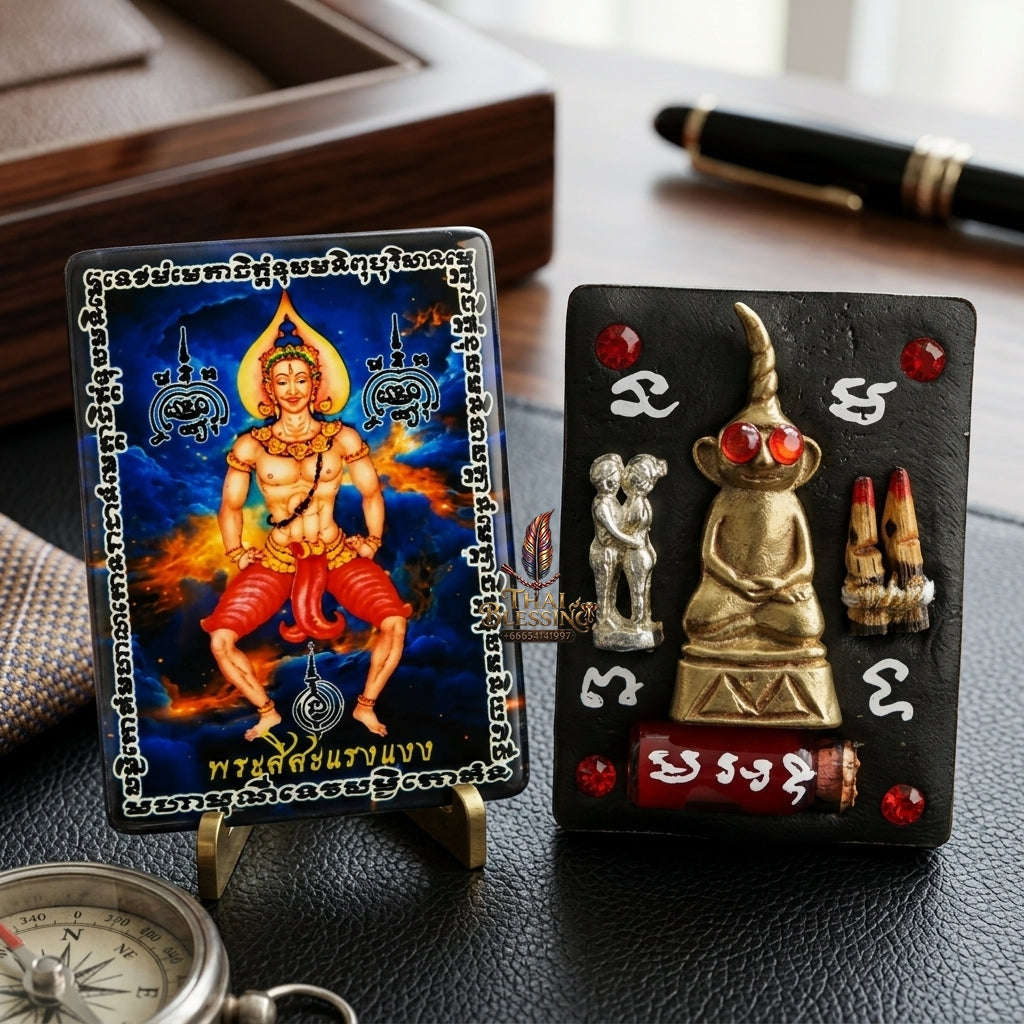✨ Lockket Phra Sila Laeng Aeng (Master-Grade Khmer Occult Locket & Hun Payont Edition, 2569 / 2026) - Luang Ta Ruam / Wat Khok Samran Thai Blessing Co By RURUECHA