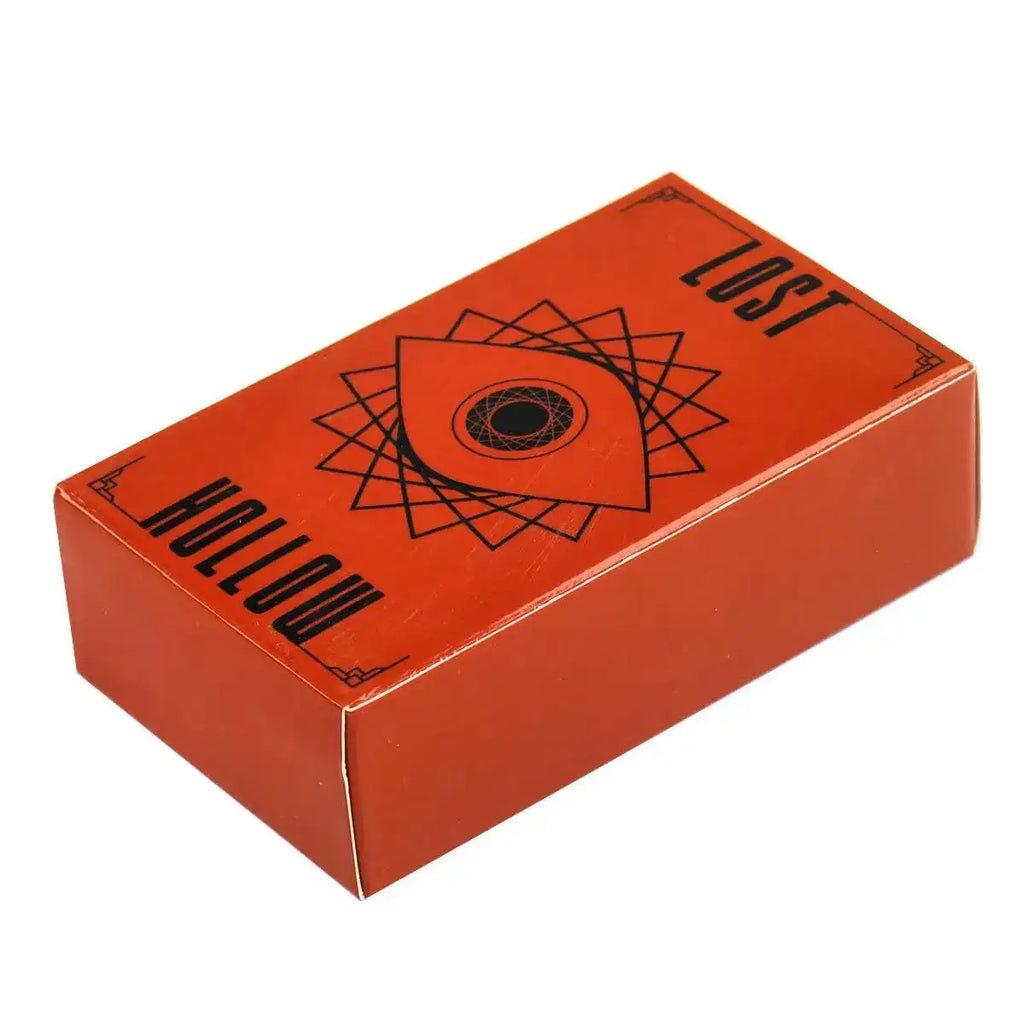 Lost Hollow Tarot Deck 10.3 x 6 cm – Beginner-Friendly with Guidebook & Red Gilded Edges Default Title