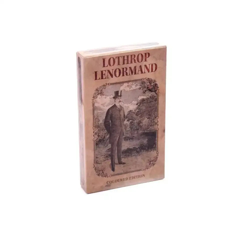 Lothrop Lenormand Oracle Cards – 36 Cards | Leisure Party Table Game | Fortune-telling & Prophecy Deck