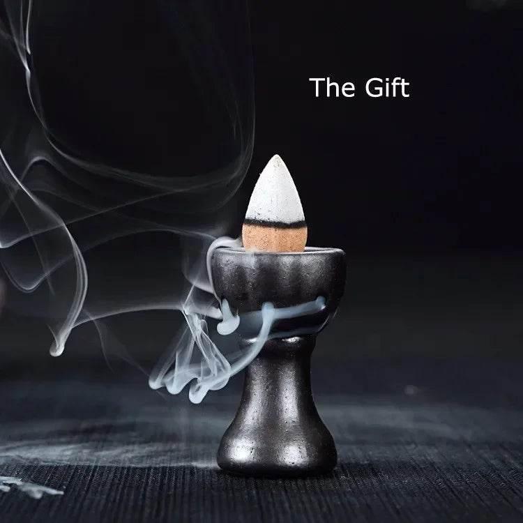 Thai Blessing Co Premium Sandalwood Backflow Incense Cones