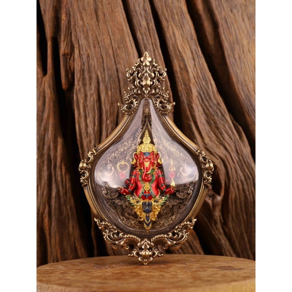Phra Phikanet Amulet by Luang Pho Wijit Anuchato - Blessed Protection Charm Default Title