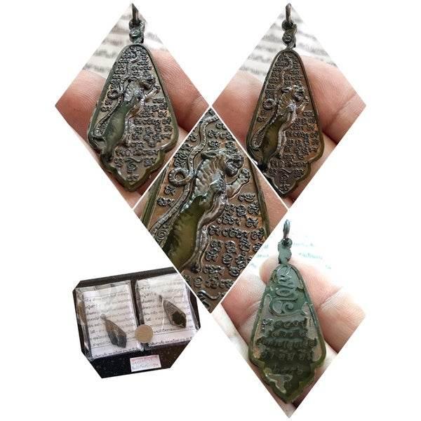 Luang Phor Oad Amulet - Powerful Thai Protection Charm for Safety and Success