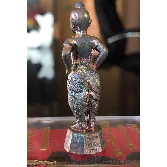 Luang Phu Mahasombat Amulet - Kuman Thong Statue for Protection and Prosperity