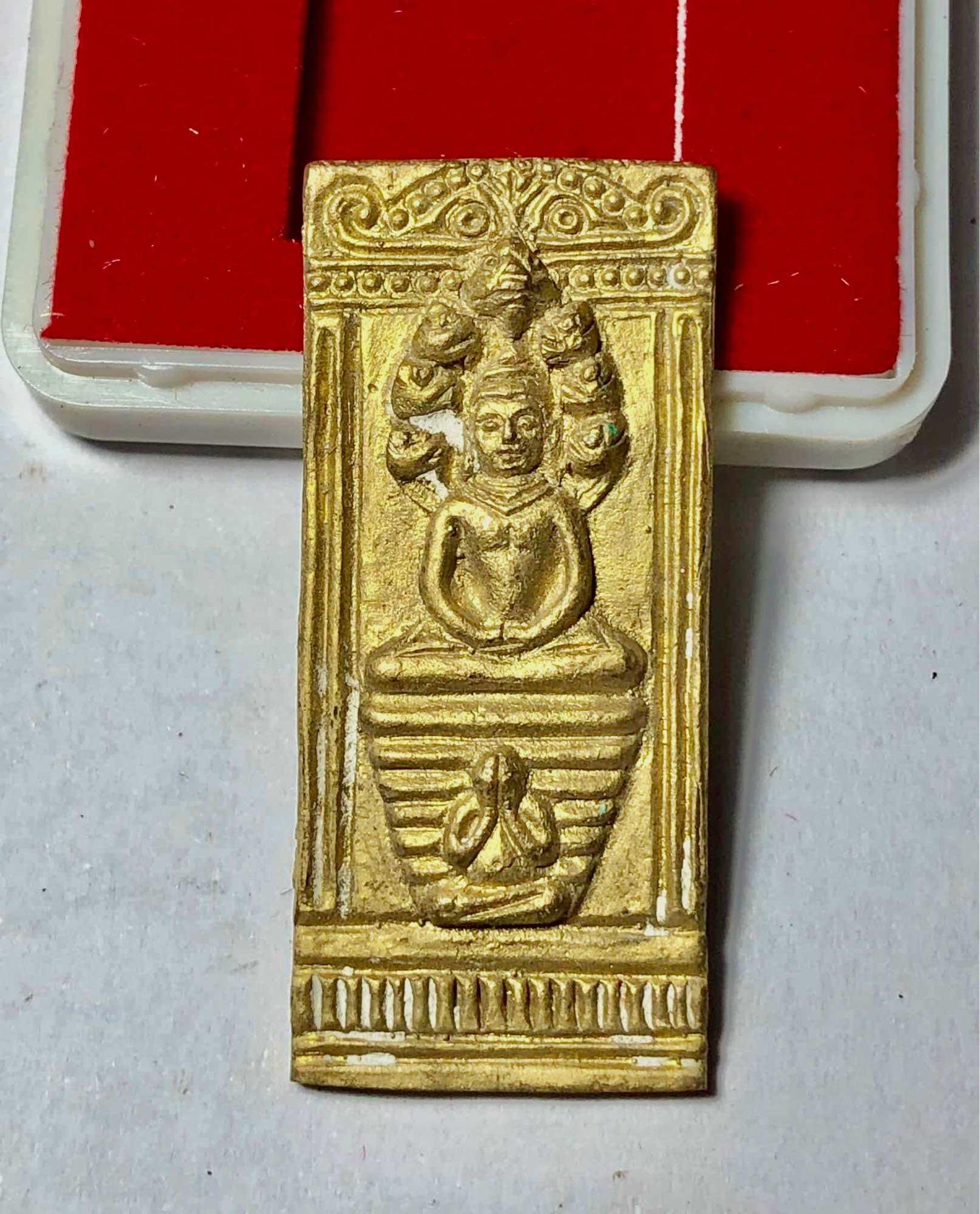 Luang Pu Im Amulet - Wat Thung Na Mai Talisman Phra Nang Tra Buddha for Wealth and Protection