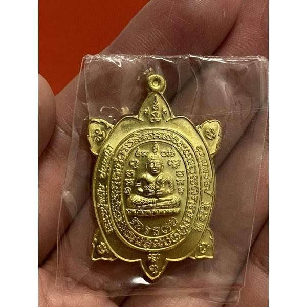 Luang Pu Liew Turtle Amulet for Longevity, Prosperity, and Steady Growth