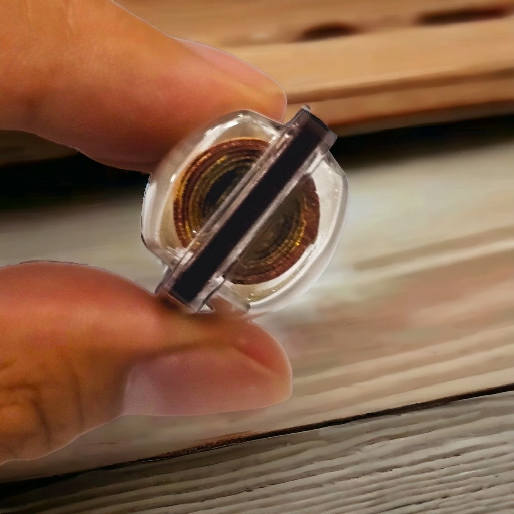 Luang Pu Sila Spiritual Protection Charm Pendant Takrud Bai Lan Ancient Script