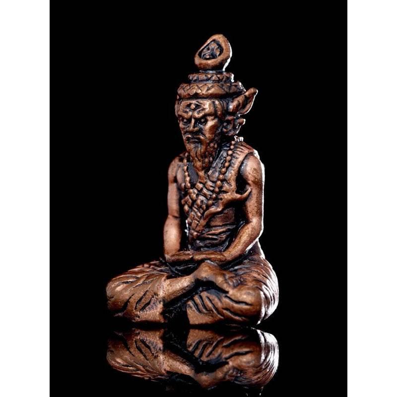 Ruesi Ta Fai Amulet by Luang Ta Ruam Wat Khok Samran - Authentic Thai Amulet for Protection and Luck