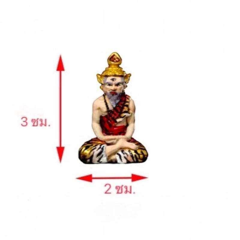 Ruesi Ta Fai Amulet by Luang Ta Ruam Wat Khok Samran - Authentic Thai Amulet for Protection and Luck