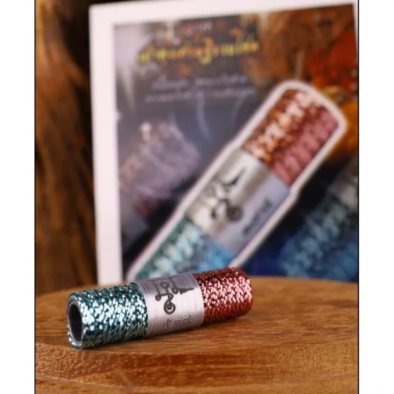 Lucky Wealth Takrut Amulet for Prosperity & Fortune by Luang Pu Yoon, Wat Nong Pa Mak - Enhance Your Abundance and Success Default Title