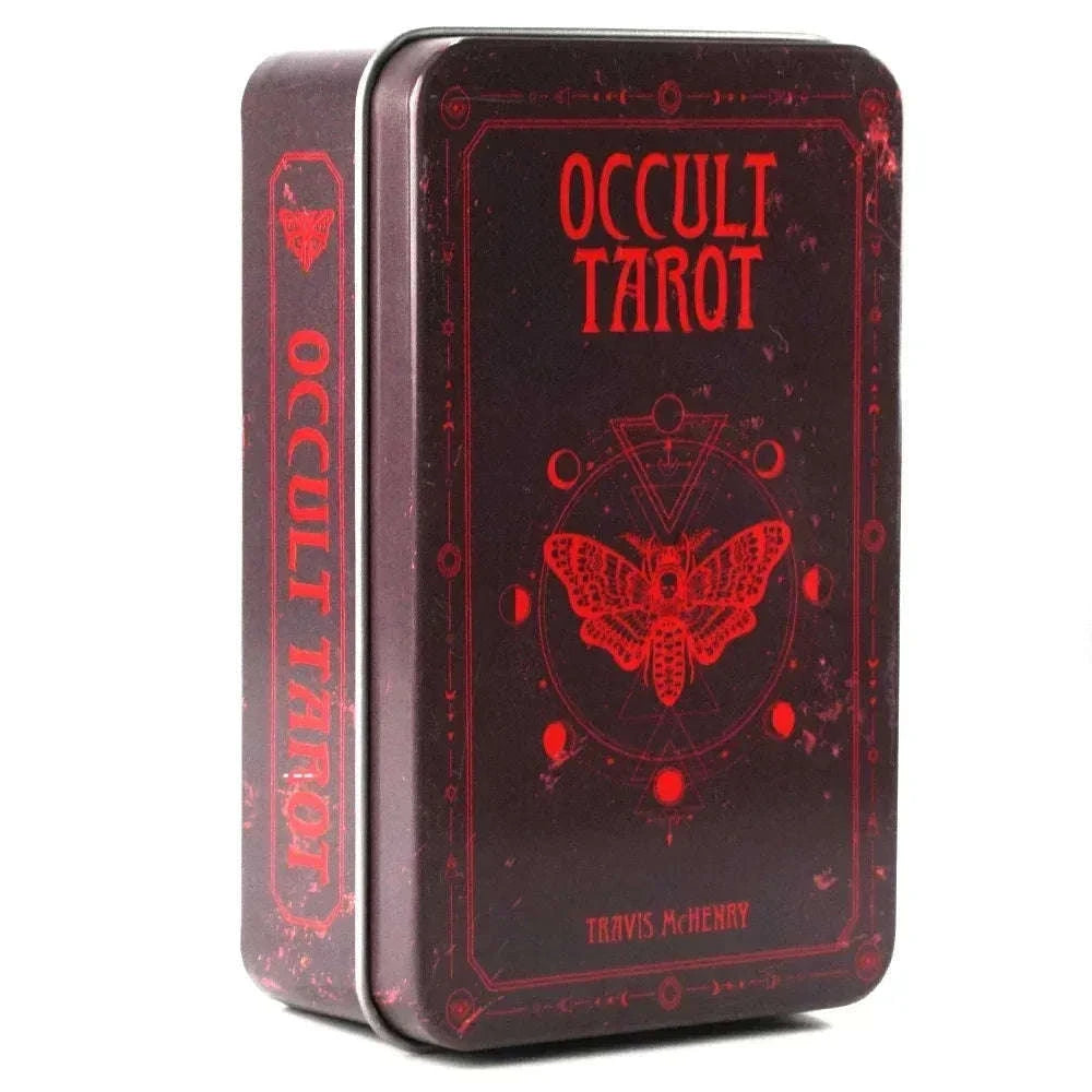 🌙 Luna Lapin Lucid Dreams Tarot – Beginner-Friendly 78-Card Deck with Gilded Edges, Sturdy Tin Box, and Comprehensive Guidebook