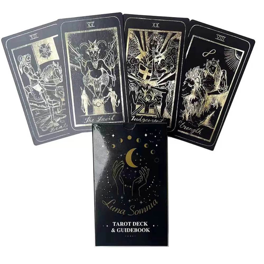 Luna Somnia Tarot Deck – Shores of Moon 78 Cards for Starry Dreams & Celestial Divination