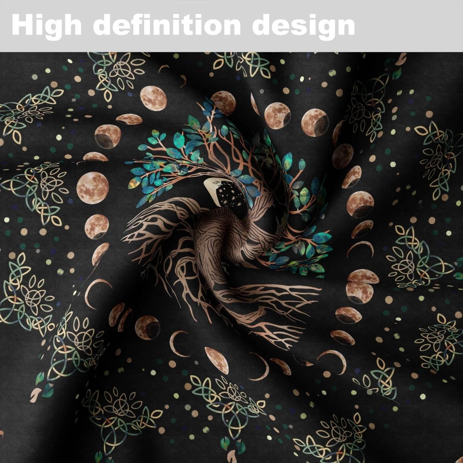 Waterproof Sun and Moon Tapestry Tablecloth for Stylish Home Decor