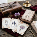 Madame Lenormand Signs of Fate Oracle Deck (42 Cards) - Vintage Watercolor Fortune Telling Edition for Intuitive Guidance, Divination & Lenormand Collectors