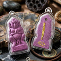 Mae Nang Phim Thai Amulet Protection talisman good luck charm spiritual jewelry Sacred Mae Nang Phim Mother Spirit Deity Purple Itthaje Charm Powder