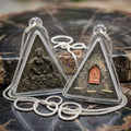 Mae Per Thai Amulet Protection talisman good luck charm spiritual jewelry Sacred Mae Per Primordial Charm Embedded Khun Phaen Relic Black Sacred Charm Herb Thai Blessing Co By RURUECHA