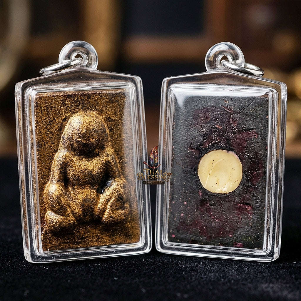 Mae Per Thai Amulet Protection talisman good luck charm spiritual Siang Chok Bo Yan Gambling & High-Stakes Luck Sacred Prai Powder Thai Blessing Co By RURUECHA