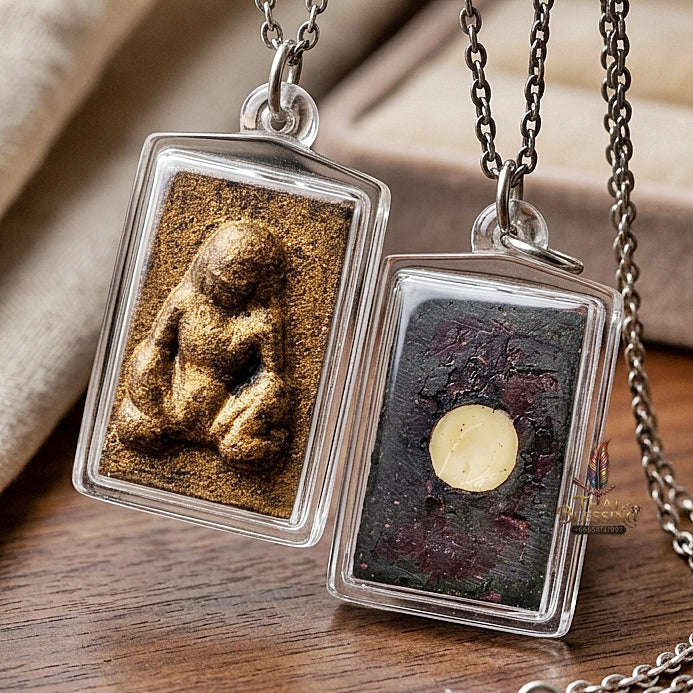 Mae Per Thai Amulet Protection talisman good luck charm spiritual Siang Chok Bo Yan Gambling & High-Stakes Luck Sacred Prai Powder Thai Blessing Co By RURUECHA