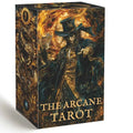 🔥 Magic Arcana Tarot Deck – 78 Cards | 13 x 8 cm | Traditional Rider Waite Style | Includes Paper Instruction Guide | Card Game Set