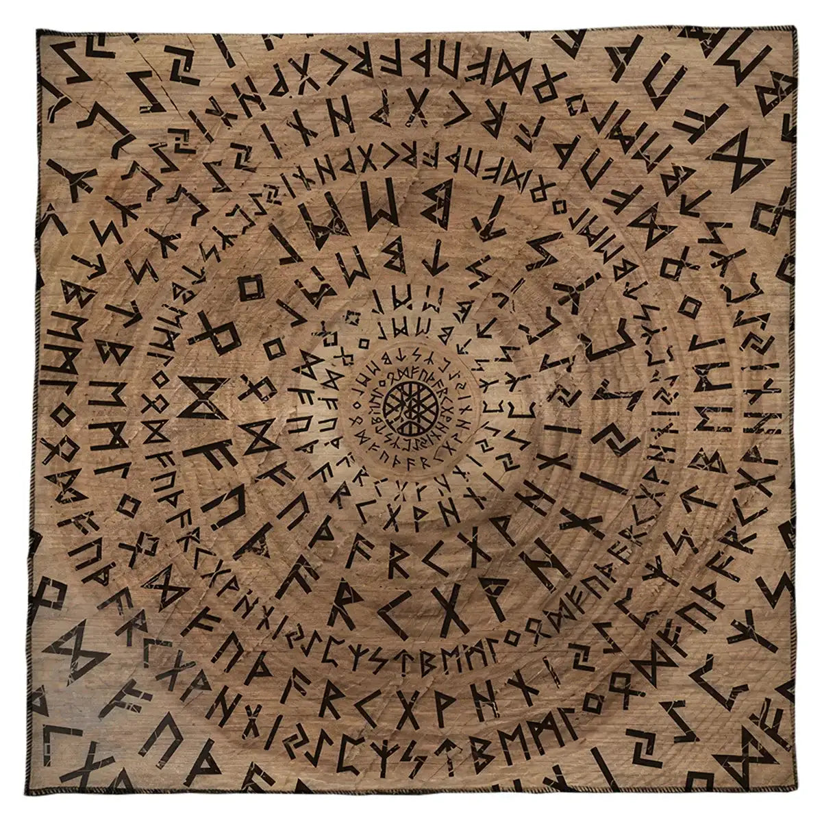 🧙‍♀️ Magic Runes Tarot Tablecloth – The Perfect Altar Cloth for Tarot, Oracle Cards & Witchy Decor