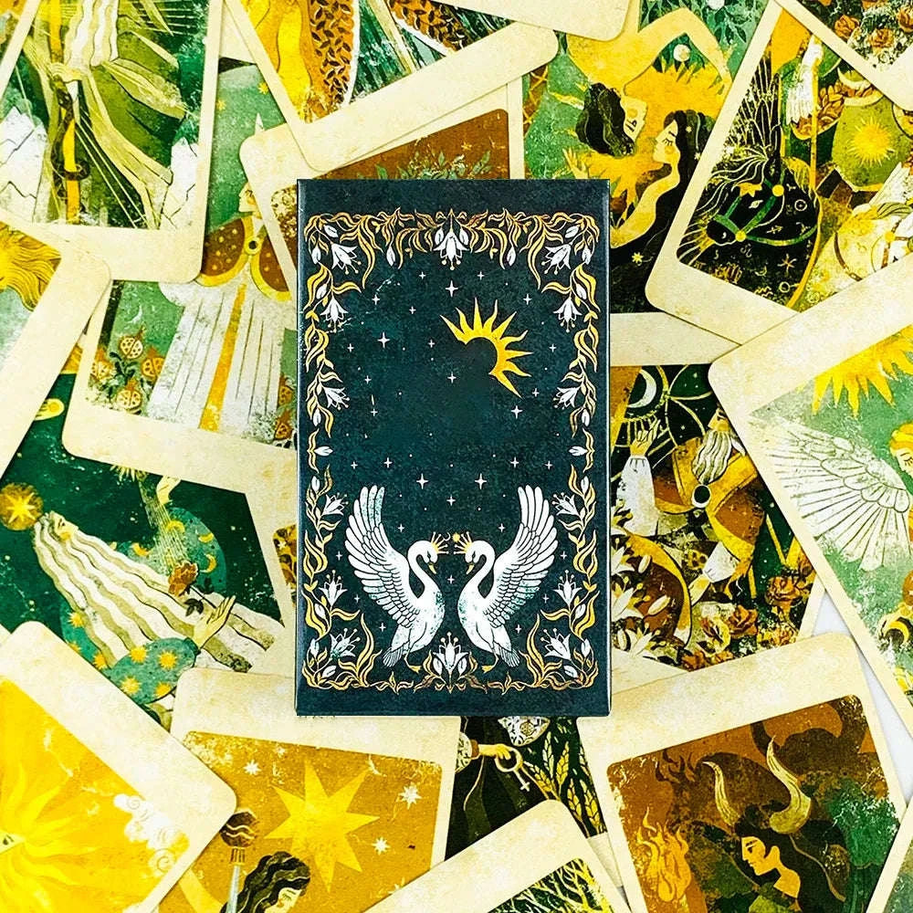 Magical Journey Cosmic Insight Tarot Deck – 78 Cards for Beginners, Family Fun & Holiday Party Games