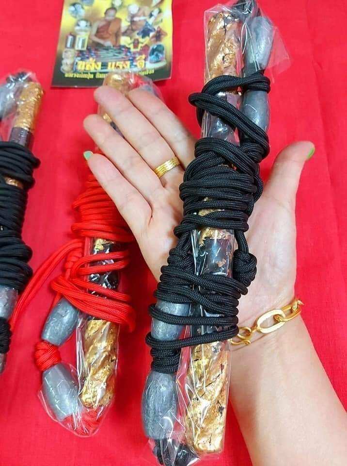 Maha Chakraphat Mongkolsolos Takrut Bracelet for Prosperity and Protection Default Title