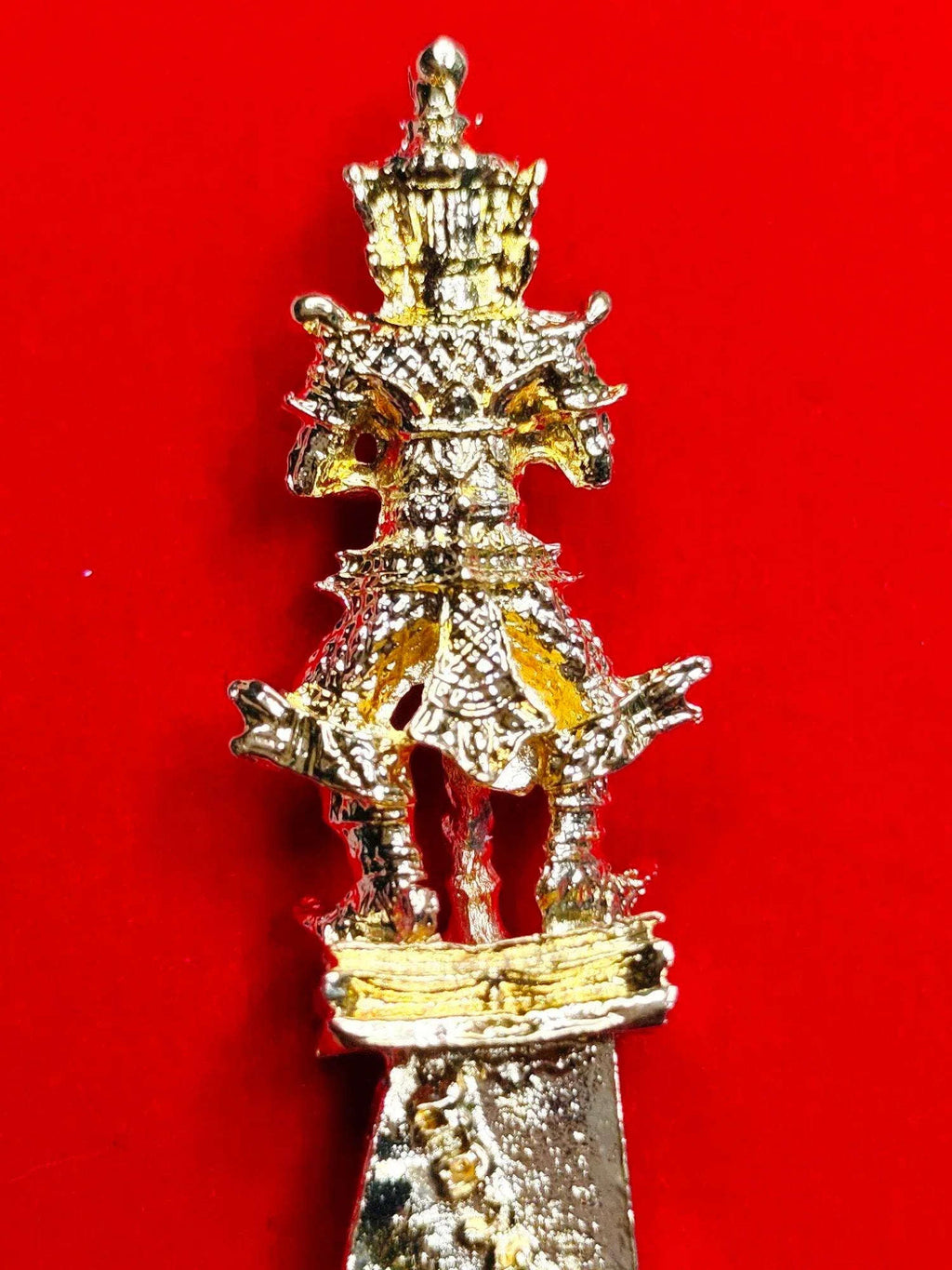 🔪 Maha Mongkol Spirit Knife (Mit Mor) "Cut Obstacles" Edition: Phor Than Phon (Wat Thung Nari) – Exorcism, Luck & Black Magic Protection