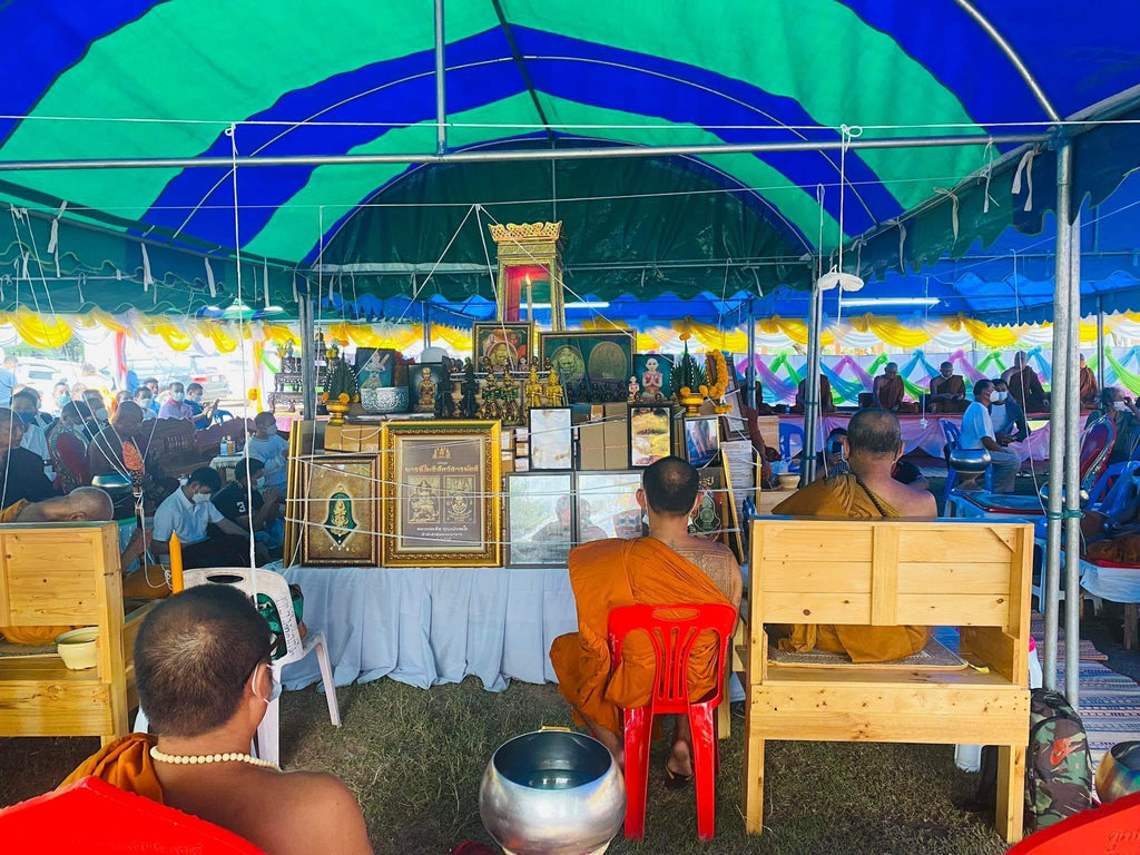 Mahamongkol Thao Wessuwan Yantra Cloth for Supreme Blessings and Protection