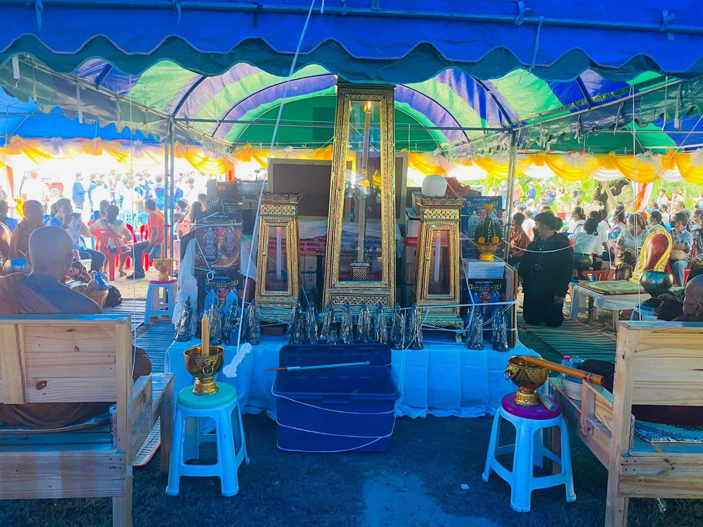 Mahamongkol Thao Wessuwan Yantra Cloth for Supreme Blessings and Protection