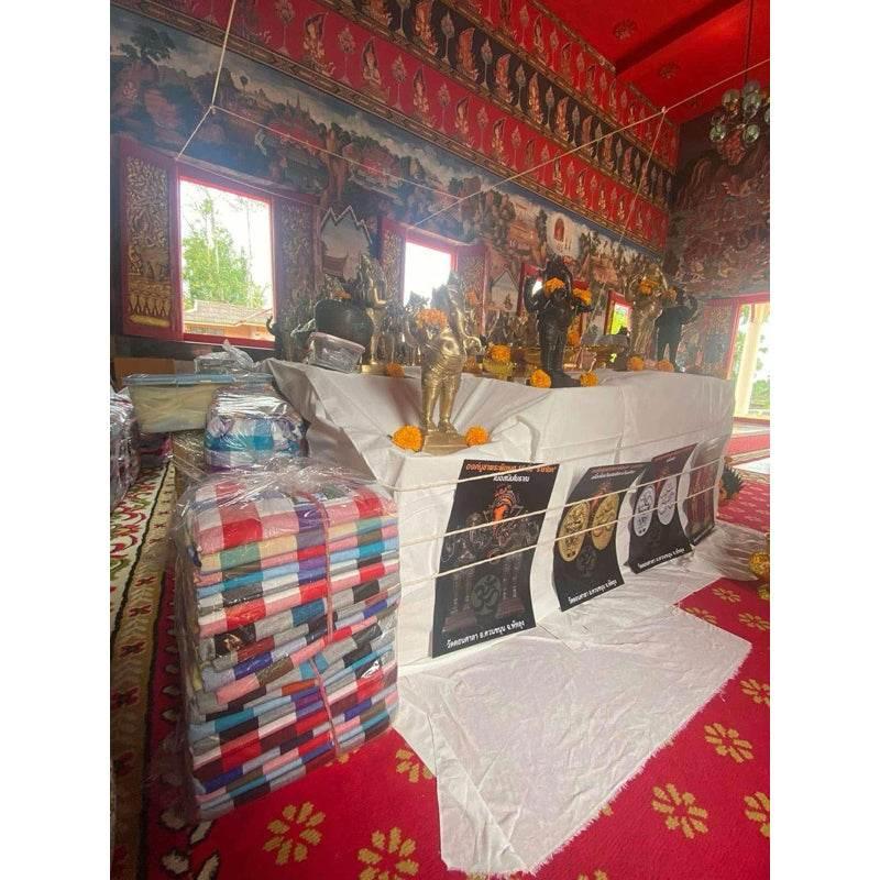 Mahayant Amulet Cloth for Protection - Phra Khan Mark Amulet Cloth
