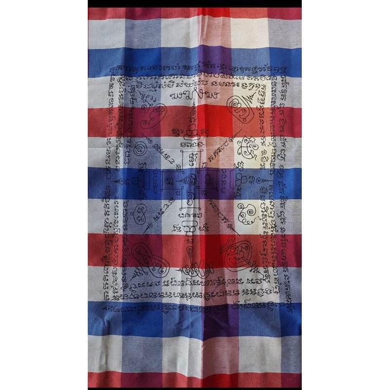 Mahayant Amulet Cloth for Protection - Phra Khan Mark Amulet Cloth