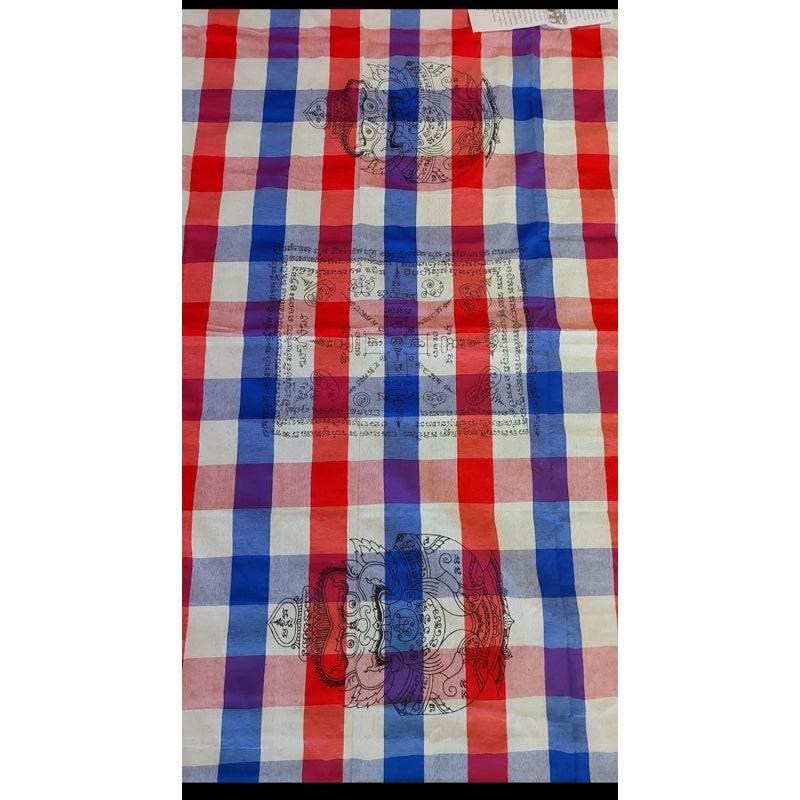 Mahayant Amulet Cloth for Protection - Phra Khan Mark Amulet Cloth