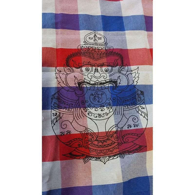 Mahayant Amulet Cloth for Protection - Phra Khan Mark Amulet Cloth