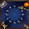 🃏 Mandala Tree of Life Tarot Tablecloth – Sea Velvet Square Butterfly Altar Cloth for Tarot Readings, Terrace Dining & Multi-Purpose Mystic Decor 07