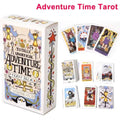 🃏 Marseille Tarot Deck – Full English Version, 78 Cards with Gilded Edges, Magic Tarot Board Game, Universal Mini Rider Tarot B