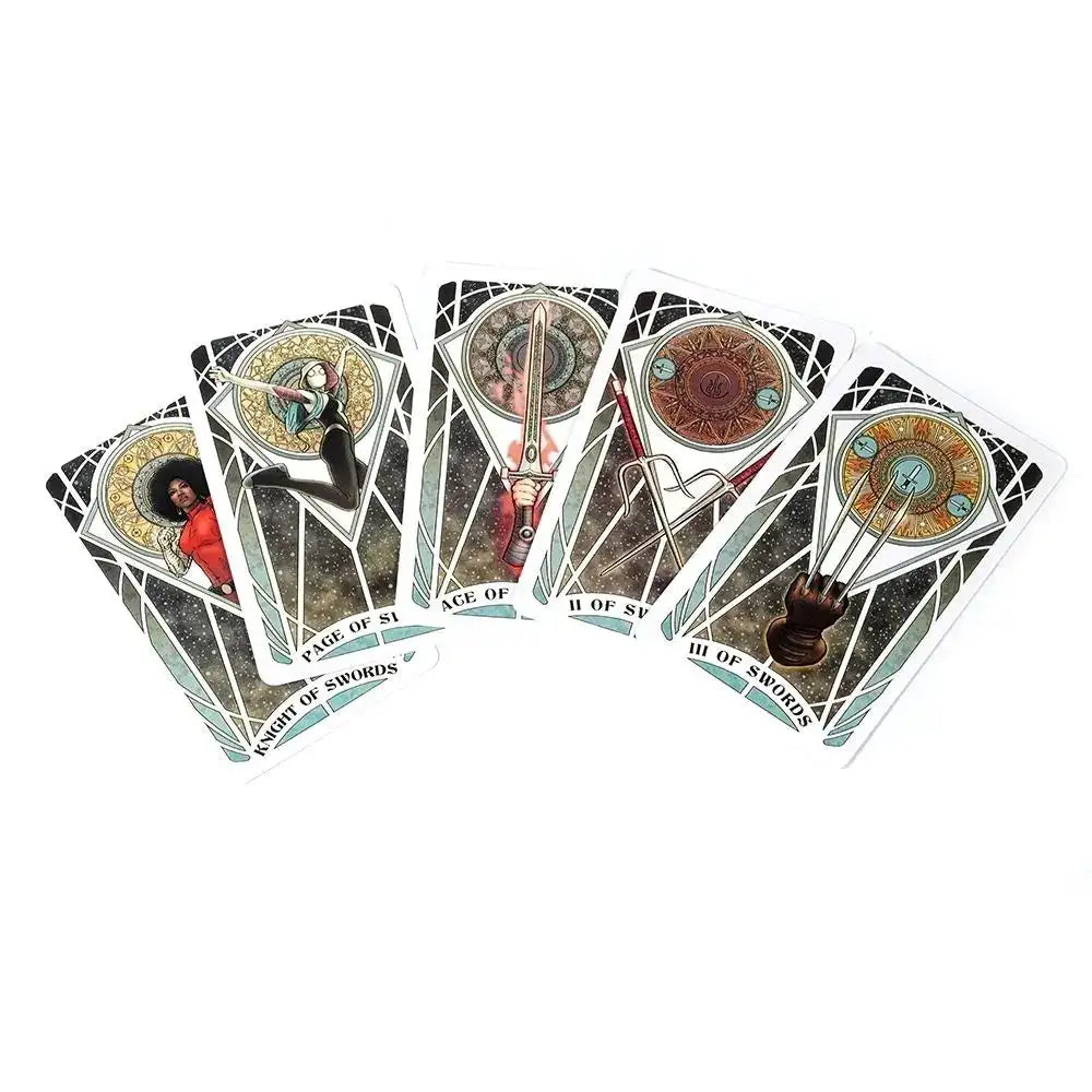 Marvel Spider-Man & Doctor Strange Movie Animation Tarot Card Set – Creative Board Game Cards for Party Entertainment and Family Fun