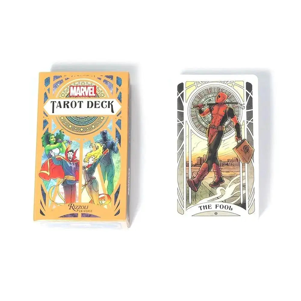 Marvel Spider-Man & Doctor Strange Movie Animation Tarot Card Set – Creative Board Game Cards for Party Entertainment and Family Fun