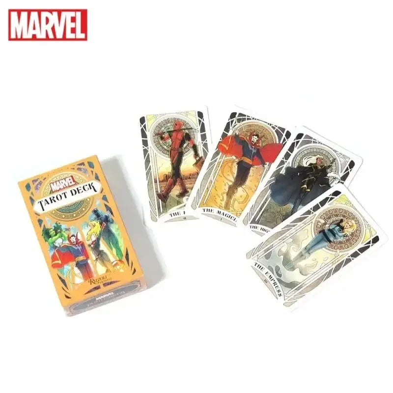 Marvel Spider-Man & Doctor Strange Movie Animation Tarot Card Set – Creative Board Game Cards for Party Entertainment and Family Fun