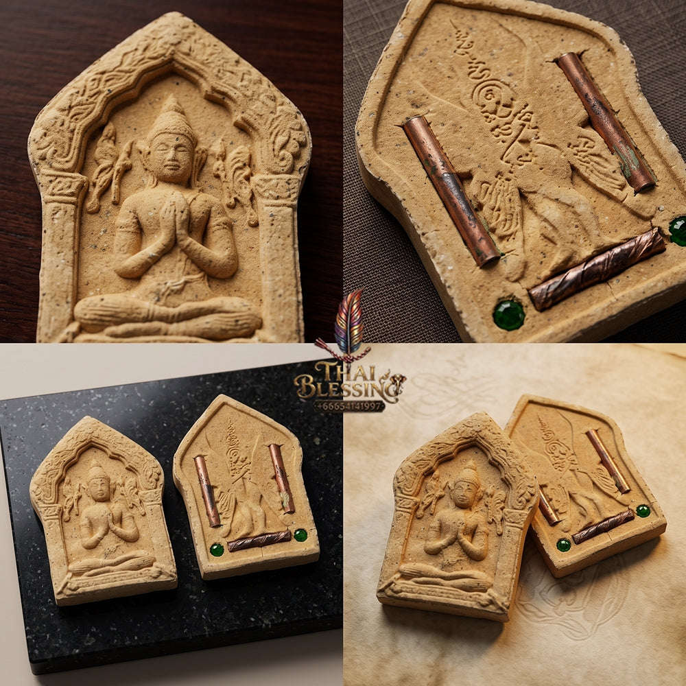 Master-Grade Charm & Attraction Sacred Phra Khun Paen Sacred Herb Powder Edition Luang Pu In Wat Nong Mek Surin 2012 Thai Amulet Collectible Thai Blessing Co By RURUECHA