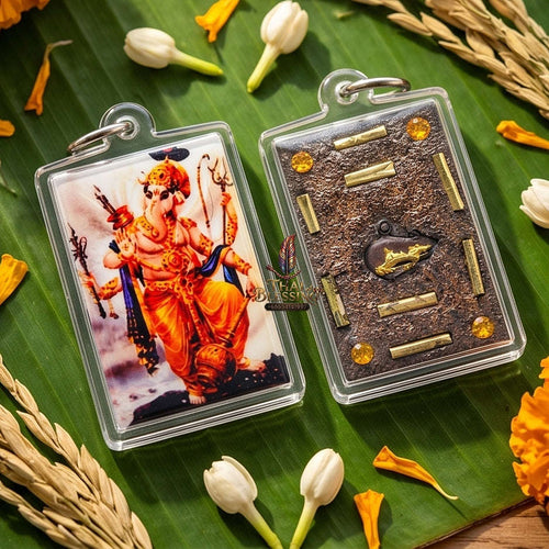 Master-Grade Esoteric Lord Ganesha & Divine Success Sovereign Sacred Locket Edition Luang Pho Samnao Wat Pho Sang Kho Sing Buri 2014 Thai Amulet Collectible Thai Blessing Co By RURUECHA