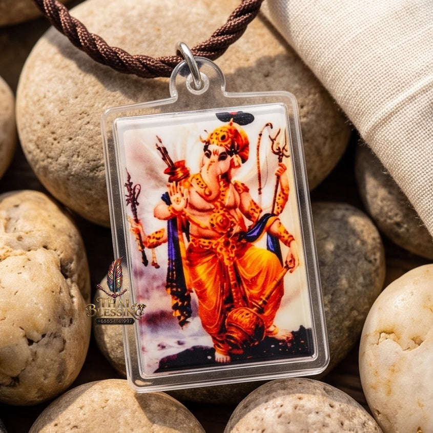 Master-Grade Esoteric Lord Ganesha & Divine Success Sovereign Sacred Locket Edition Luang Pho Samnao Wat Pho Sang Kho Sing Buri 2014 Thai Amulet Collectible Thai Blessing Co By RURUECHA