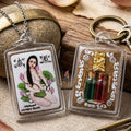 Master-Grade Esoteric Mae Bua Chao Saneh (Bua Bangbai Lotus Maiden), White-Background & Cemetery-Boiled Charm Wax Sacred Locket Edition Thai Blessing Co By RURUECHA