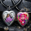 Master-Grade Esoteric Nine-Tail Fox & Romantic Attraction Sacred Heart-Shaped Locket Edition Achan Khe Khong Thong Thai Amulet Collectible Thai Blessing Co By RURUECHA