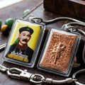 Master-Grade Esoteric Uncle Yi Ko Hong, God of Gambling, Lotteries & Sovereign Wealth Square Sacred Locket Edition Khru Ba Kritsana Intawanno Thai Blessing Co By RURUECHA