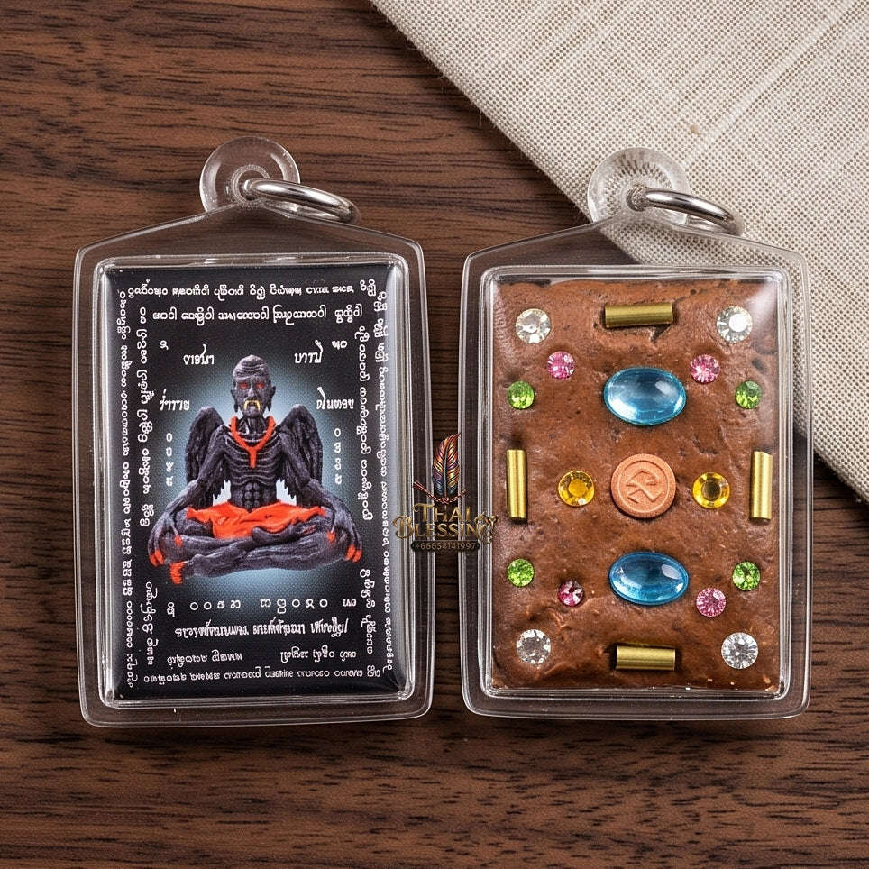 Master-Grade Lanna Esoteric Grandmaster Supreme Teacher Pu Kai Kaeo & Sovereign Wealth Protection Sacred Locket Edition Achan Nan Khong Mon Lanna 2023 Thai Amulet Collectible Thai Blessing Co By RURUECHA